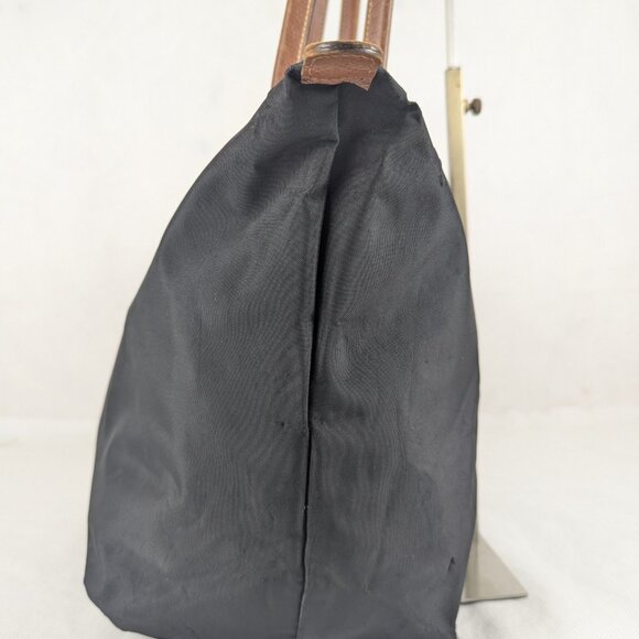 Longchamp Paris Le Pliage Tote – Preowned Nylon Black Bag, Fast Ship! - Picture 8 of 16